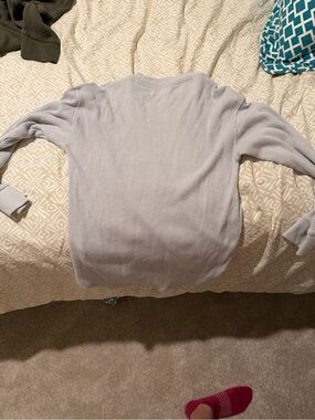 Abercrombie waffle knit shirt